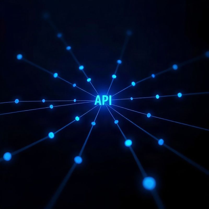 API 네트워크 노드 다이어그램
